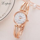 lvpai fashion luxury rhinestone watches women stainless steel quartz watch f※注意※NYからの配送になりますので2週間前後お時間をいただきます。人気の商品は在庫が無い場合がございます。ご了承くださいませ。サイズの種類の商品は購入時の備考欄にご希望のサイズをご記載ください。　携帯メールでの登録ですと楽天からのメールが届かない場合がございます。