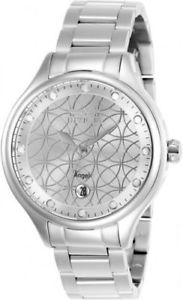 【送料無料】27437 invicta 38mm womens angel quartz 100m stainless steel watch