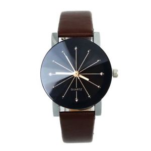【送料無料】ladies quartz wrist watch with leather strap