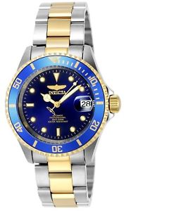 【送料無料】invicta 8928ob mens two tone automatic coin edge bezel watch