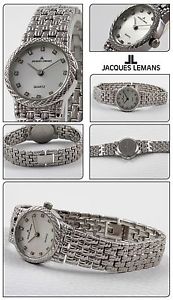 【送料無料】damen jacques lemans uhr swiss made jl876 traumhaft neu