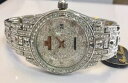 【送料無料】jewelry watch with swarovski crystals with box g3777(2)