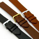 yzcomfortable flexible leather watch strap buffalo grain 16mm 22mm 3 colours