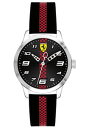 yzscuderia ferrari kinderuhr pitlane schwarz 0860002