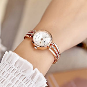 【送料無料】luxury rhinestone gold watch women brand stainless steel xmas gifts for her mum