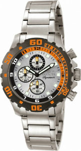 【送料無料】invicta signature ii 7334 mens round analog silver tone stainless steel watch 【送料無料】invicta signature ii 7334 mens round analog silver tone stainless steel watch
