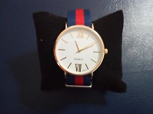 【送料無料】orologio da polso uomo cinturino sta strisce trendy 【送料無料】orologio da polso uomo cinturino sta strisce trendy