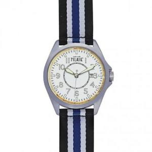 【送料無料】orologio uomo alviero martini 1a classe pch 1015bg pelle tessuto bianco nero