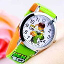 【送料無料】fashion cartoon watches for boys kids quartz cool sport strap leather wristwatch