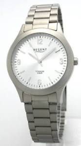 【送料無料】elegante regent volltitan herrenuhr 5 atm water resist antiallergisch