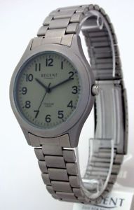 【送料無料】regent volltitan herrenuhr 5 atm wr neu antiallergisch