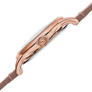 【送料無料】 womens august steiner as8110rg rosetone swiss quartz leather strap watch