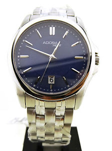 【送料無料】adora , 5 bar water resist, herrenuhr, saphirglas, quarzuhr, herrenquarzuhr