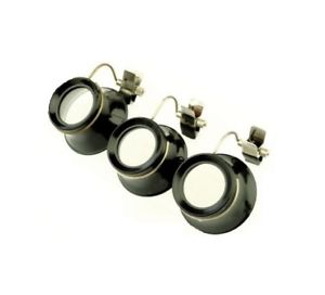 【送料無料】eyeglass loupe set x 3 glasses spectacles clip on 2x, 25x, 4x magnifier v5405