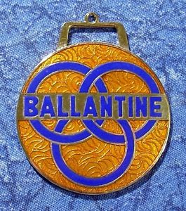 【送料無料】ballantine beer logo watch fob 【送料無料】ballantine beer logo watch fob