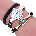 【送料無料】ladies fashion watches eye gemstone luxury watches women gold bracelet watch