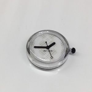 【送料無料】movimento al quarzo orologio hip hop cassa 26mm losanghe beige 【送料無料】movimento al quarzo orologio hip hop cassa 26mm losanghe beige