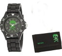 【送料無料】tikkers childrens skeleton watch with wallet atbxtnp