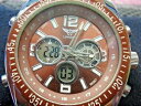 【送料無料】ny london mens round case tachymeter all original name on strap battery