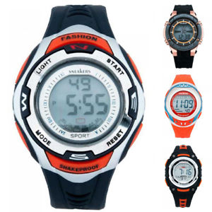 【送料無料】orologio uomo sneakers digitale datario sportivo multifunzione cronometro wr dd