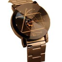 【送料無料】orologio da polso al quarzo acciaio inox * moda lusso * bianco nero * uomo donna