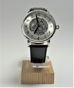 【送料無料】orologi uomo acciaio pelle nero watch in vetro di murano murrina millefiori 【送料無料】orologi uomo acciaio pelle nero watch in vetro di murano murrina millefiori