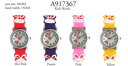 yz kids rabbit silicon wrist watch 30mm