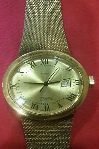 【送料無料】vintage timex electric watch