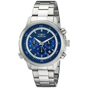 【送料無料】invicta mens specialty 19238 stainless steel chronograph watch
