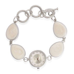 【送料無料】crystal austrian crystal bracelet bezel link watch designer evening fancy