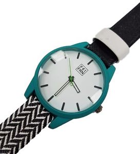 【送料無料】ds orologio polso uomo donna feifan analogico quarzo moderno biane verde lac