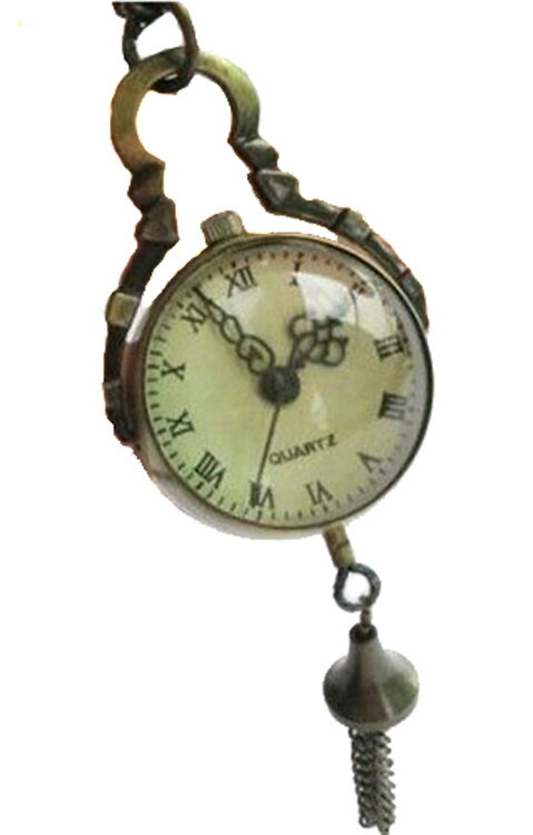 ̵montre vintage steampunk boule de verre