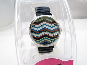 【送料無料】ladies fashion watch,tribal abstract lines,unique in box,r106,lk