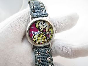【送料無料】bratz, retro 90s collectible, ladieskids character watch,1569,lk