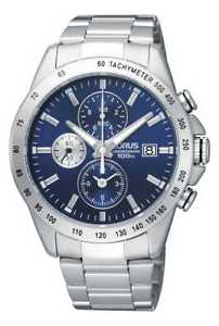 【送料無料】lorus mens chronograph steel bracelet rf851dx9 watch 12