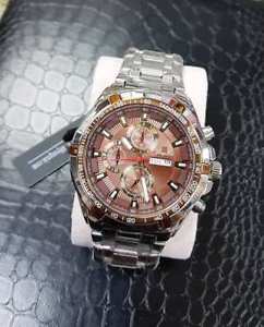 【送料無料】orologio da polso yong 7021g uomo analogico quarzo datario silver marrone lac 【送料無料】orologio da polso yong 7021g uomo analogico quarzo datario silver marrone lac