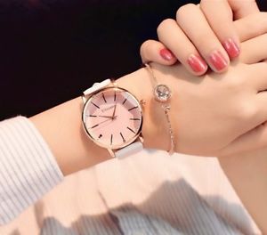 ̵ulzzang women watches luxury leather casual fashion 2017 dress quartz wristwatch