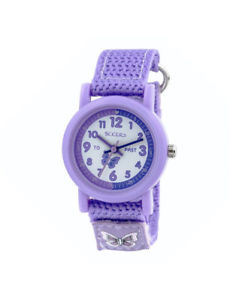 【送料無料】nb tikkers childrens time teacher webbing strap watch with rip strap tk0111tn