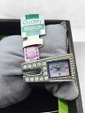 【送料無料】magic time vintage womens analogue quartz miyota movt stone leather strap watch