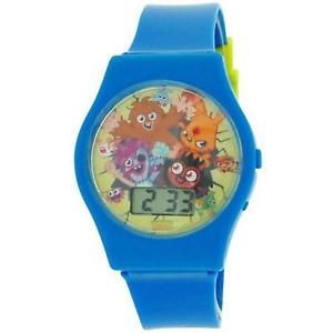 【送料無料】moshi monsters blue boys digital plastic strap watch mm018