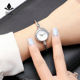 【送料無料】bgg ladies bracelet watch women gold amp; silver strap simple design casual w