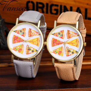 【送料無料】pizza i love pasta italy chef quartz wrist watch