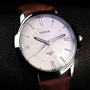 楽天hokushin【送料無料】yazole men watch brand luxury wrist watch casual business xmas gifts for him son