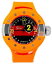 【送料無料】 orange oversized luxury mens geneva metal watch fashion designer