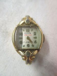 【送料無料】vintage elgin starlite ladies wrist watch 17 jewels 【送料無料】vintage elgin starlite ladies wrist watch 17 jewels
