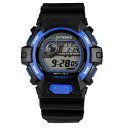 【送料無料】synoke 67556 led digital alarm waterproof sport watch