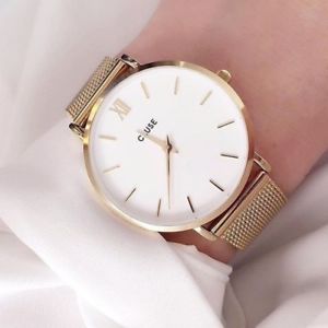 【送料無料】orologio cluse cl30013 minuit donna rose gold mesh cassa oro rosa 33mm nuovo