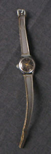 【送料無料】metro 21 jewels ladies wrist watch *for parts* *not working* 【送料無料】metro 21 jewels ladies wrist watch *for parts* *not working*