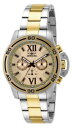 【送料無料】invicta specialty 15058 mens rose gold tone roman numeral chronograph watch(2)
