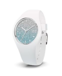 【送料無料】ice lo white blue medium 3h 13429 analog silikon wei